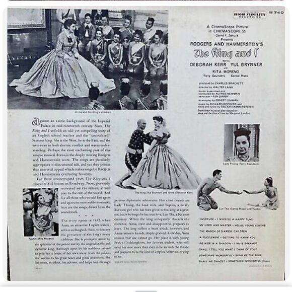 Yul Brynner The King and I signed Sound Track. 12x12 inches. Vinyl - Picture 11 of 13